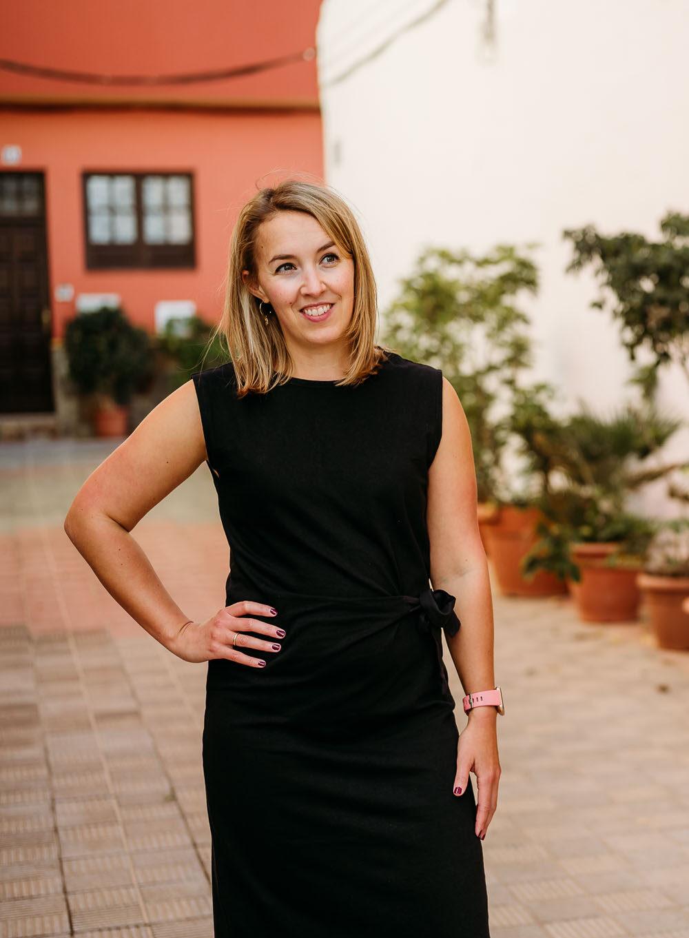 Melanie Lirk auf Teneriffa